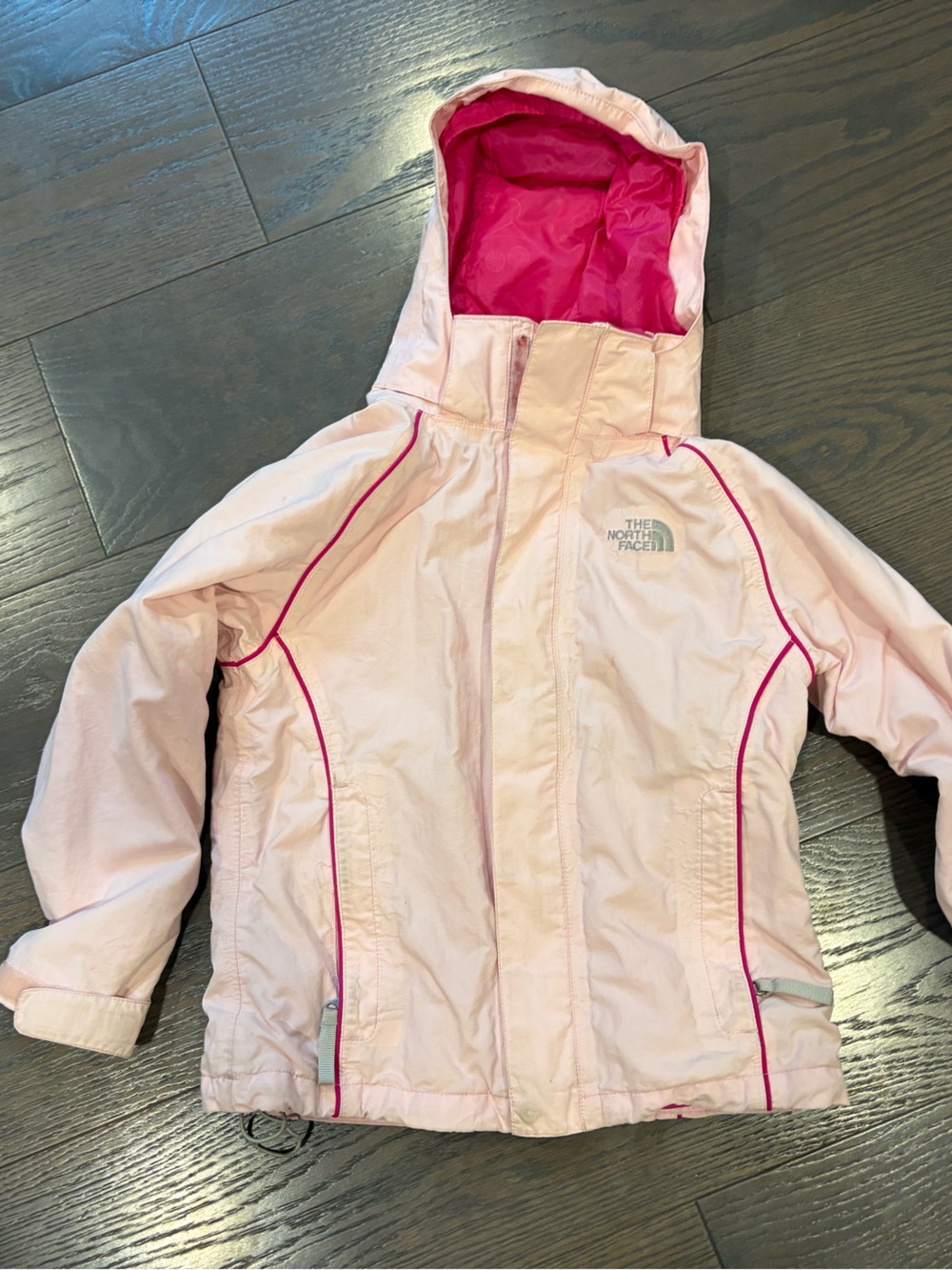 Girls small north face coat
